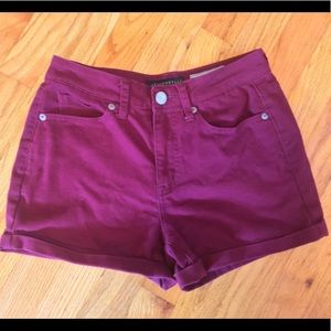 Aeropostale maroon shorts